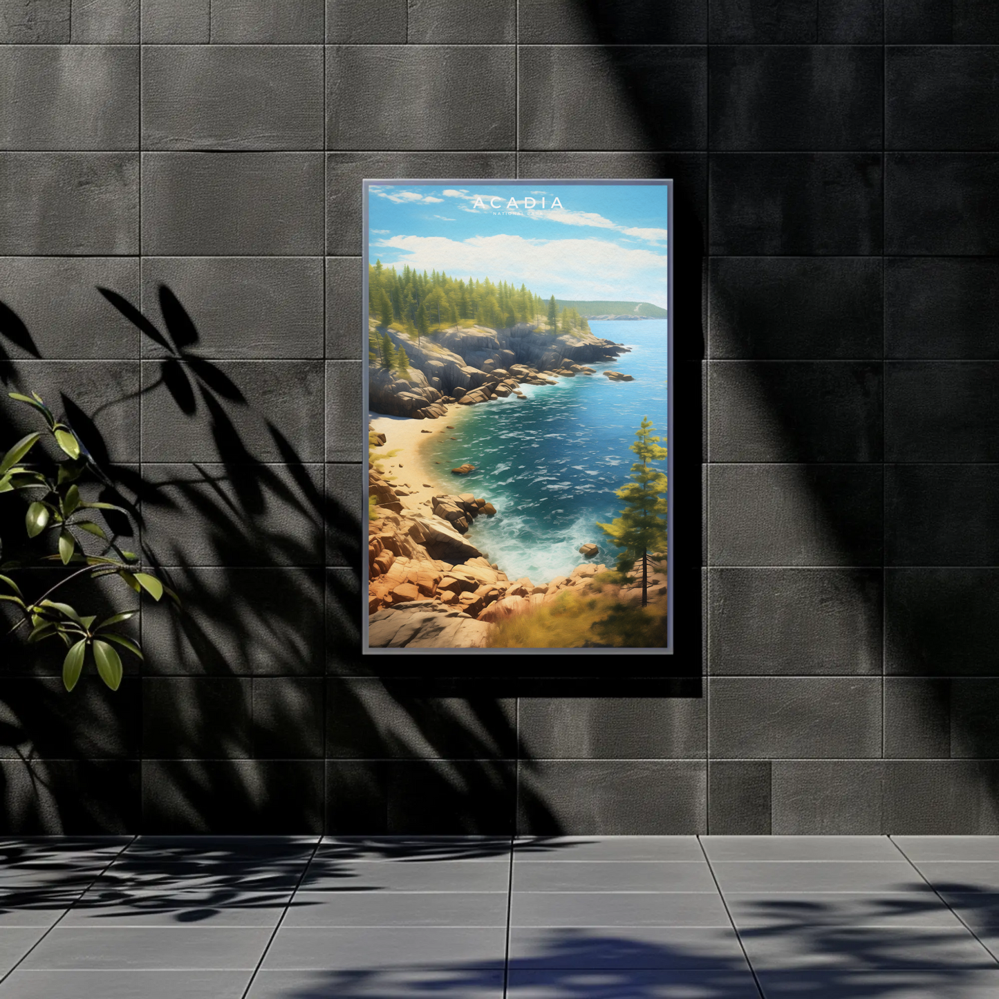 Acadia National Park Poster