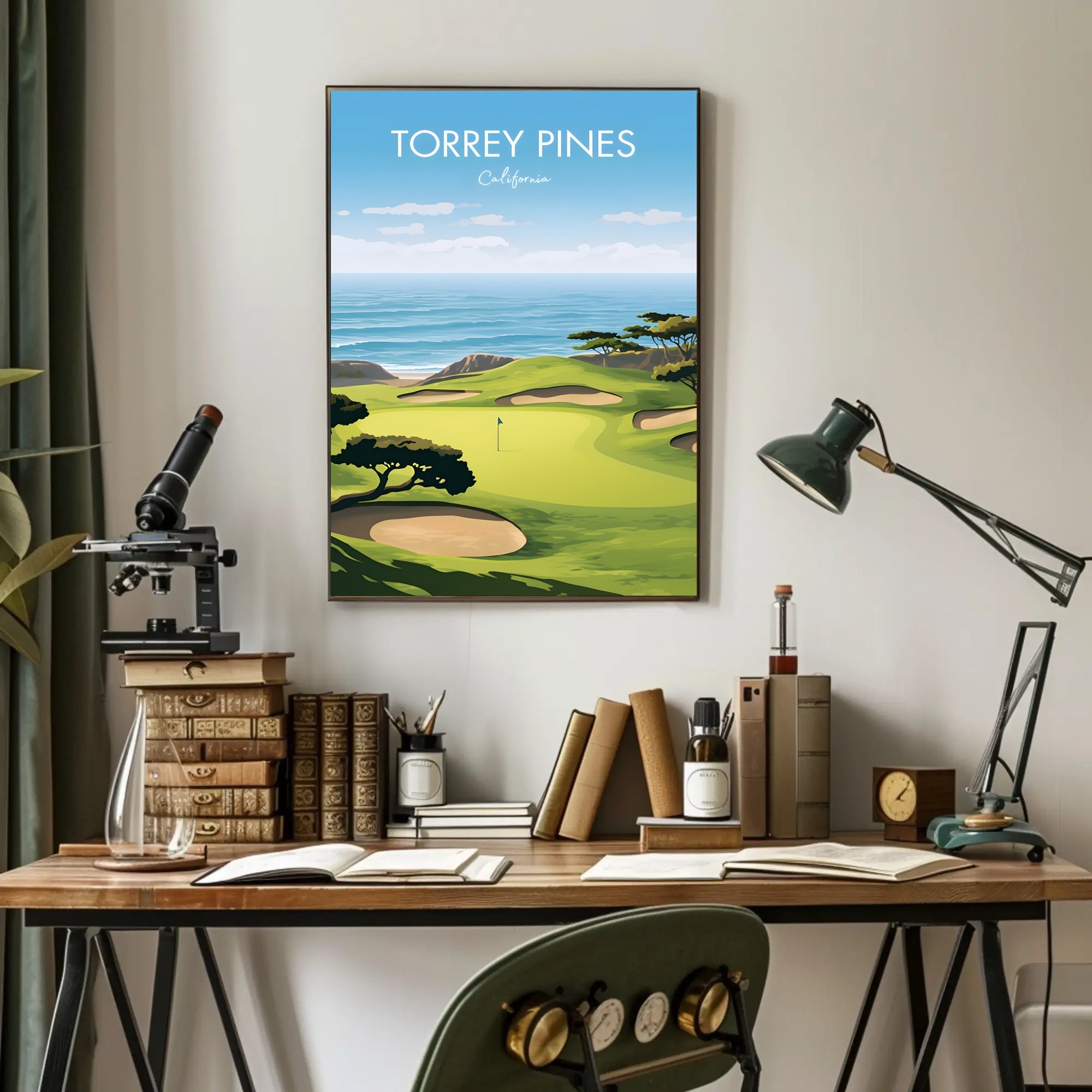 Torrey Pines Scenic View Poster