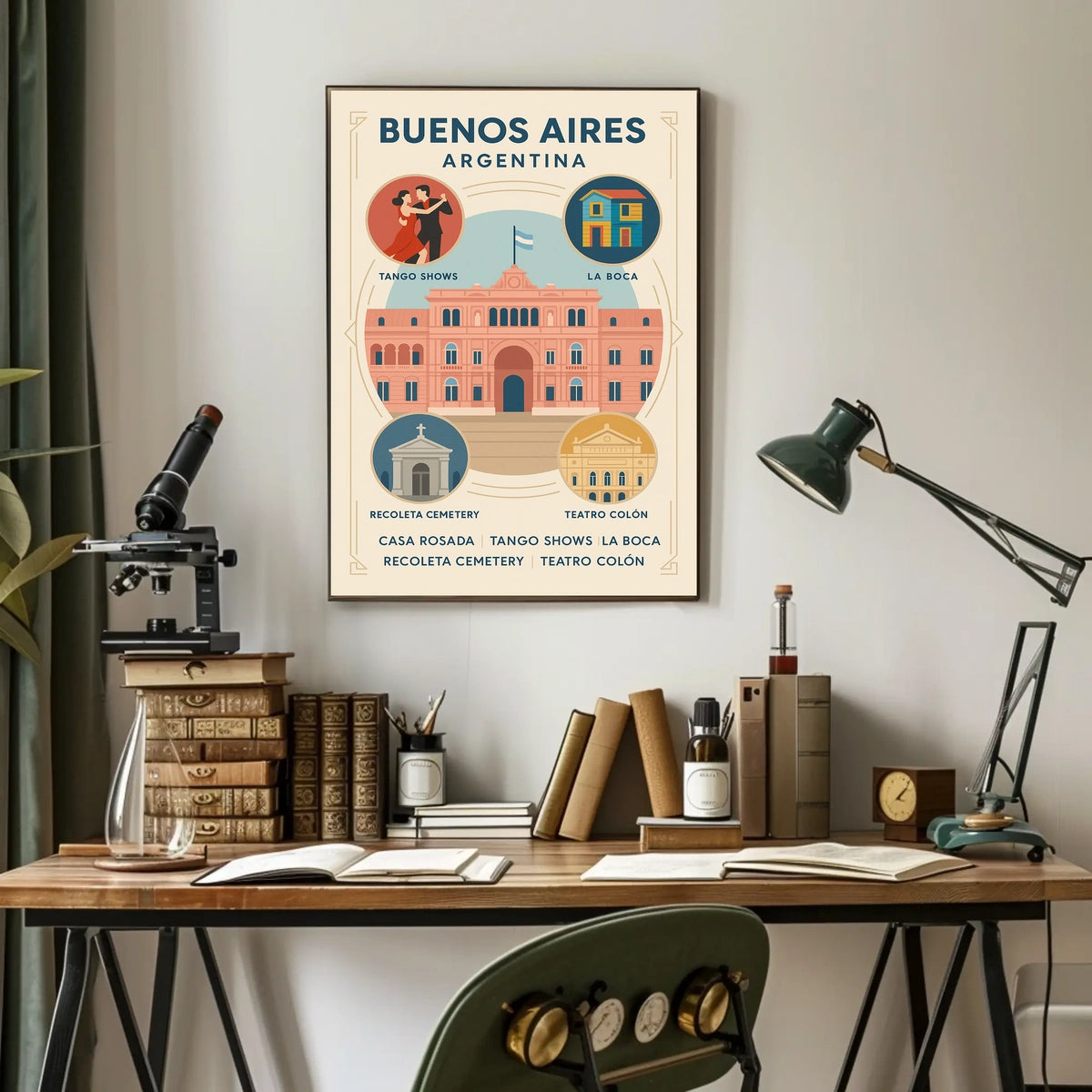 Discover Buenos Aires Poster