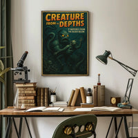 Creature from the Depths Fantasy or Mythology Poster