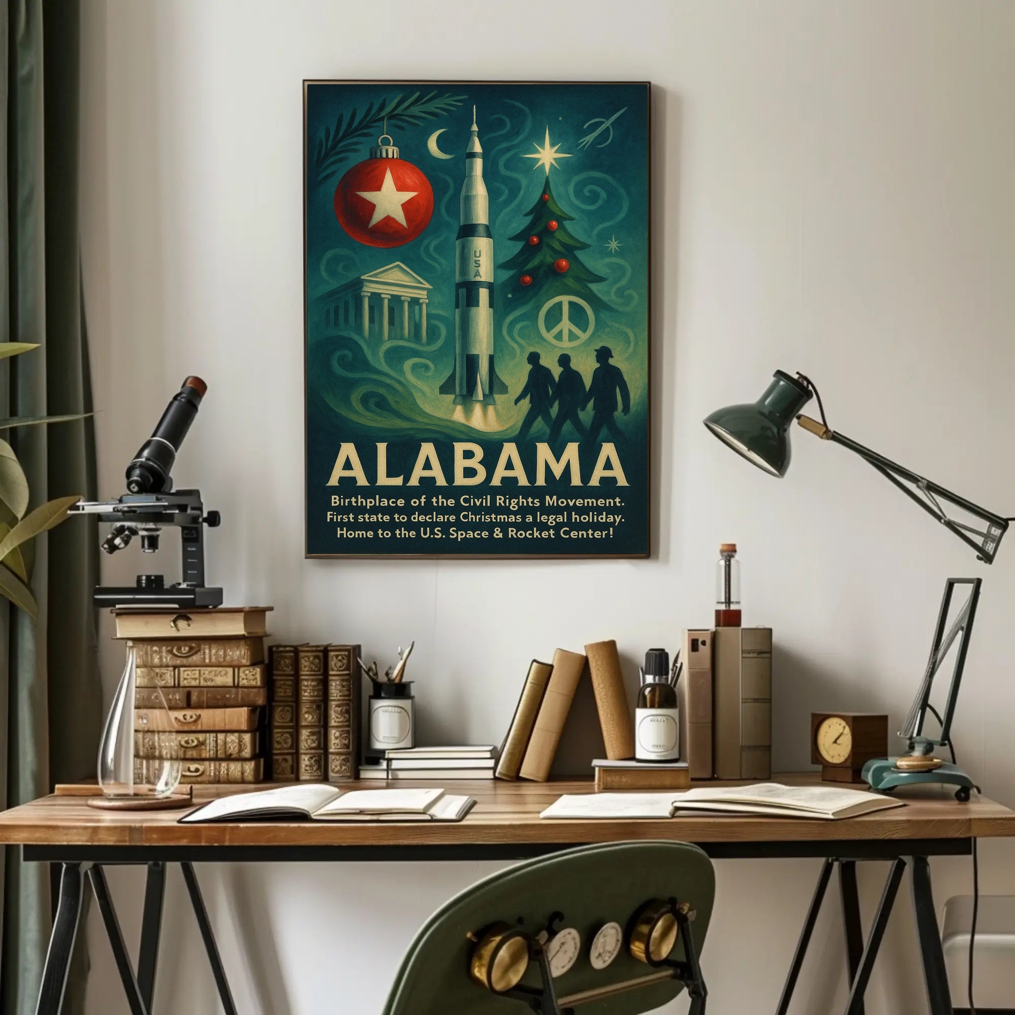 Alabama A Legacy of Milestones Poster