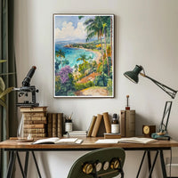 Coastal Paradise Poster PosterGoat