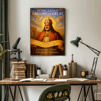 Pope Saint Gregory the Great Poster PosterGoat
