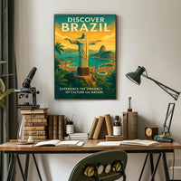 Discover Brazil Poster