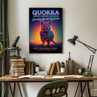 Quokka Natures Happiest Creature Poster