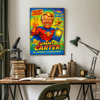 Jimmy Carter Portrait Collection Poster Art PosterGoat