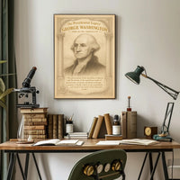 George Washington 1st President Poster PosterGoat