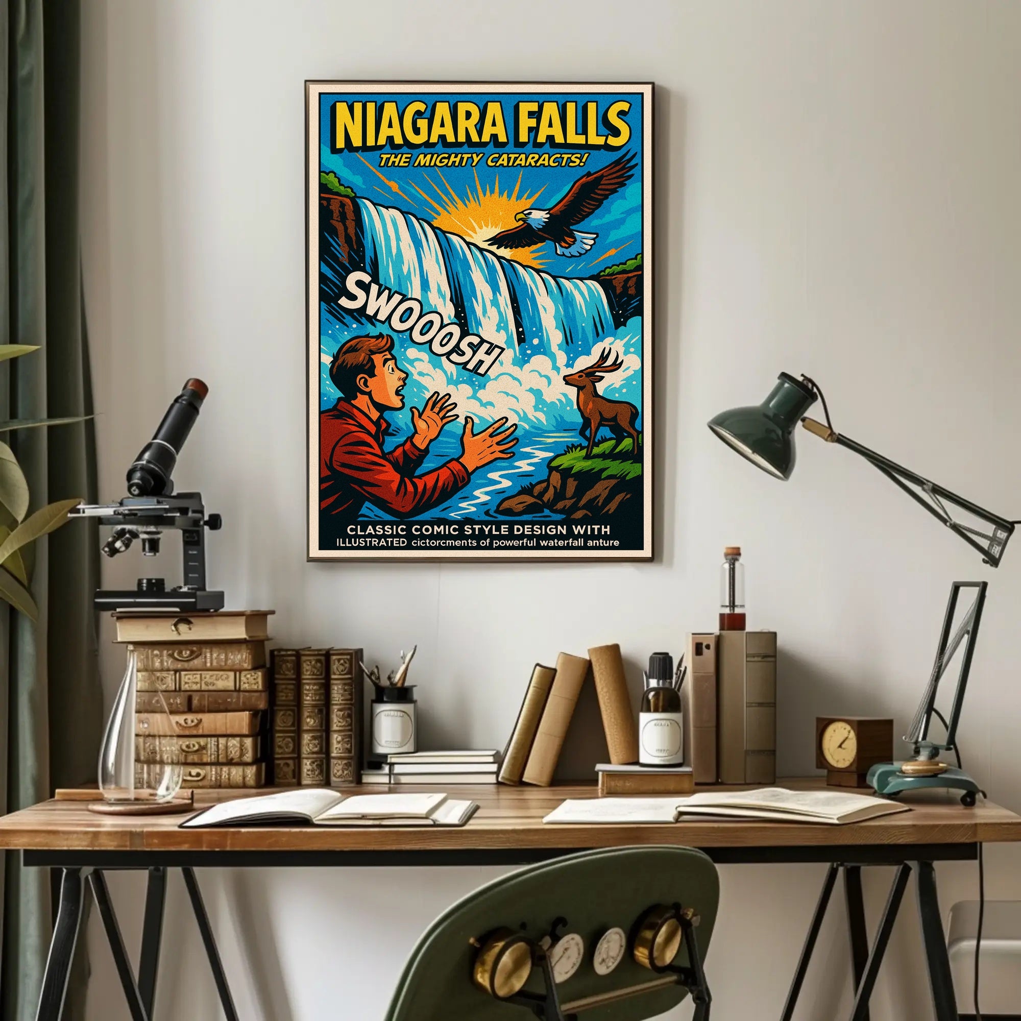Niagara Falls The Mighty Cataracts Poster PosterGoat