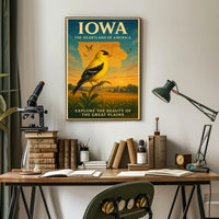 Explore The Beauty Of Iowa Poster