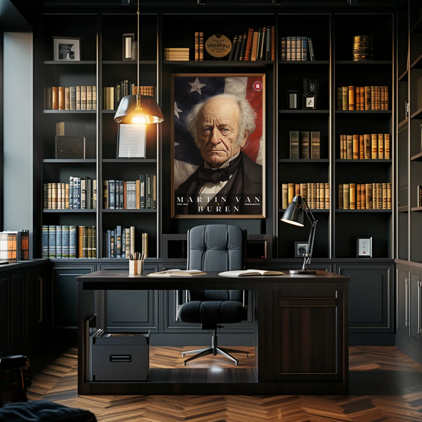 Martin Van Buren 8th President Of The United States Portrait