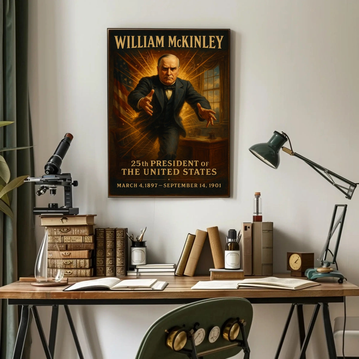 William McKinley 25th President Poster