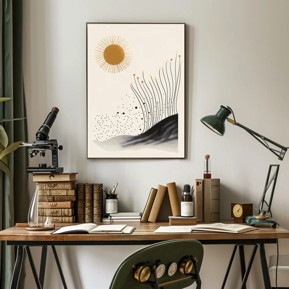 Vintage Victorian Era Adventure Scene Poster