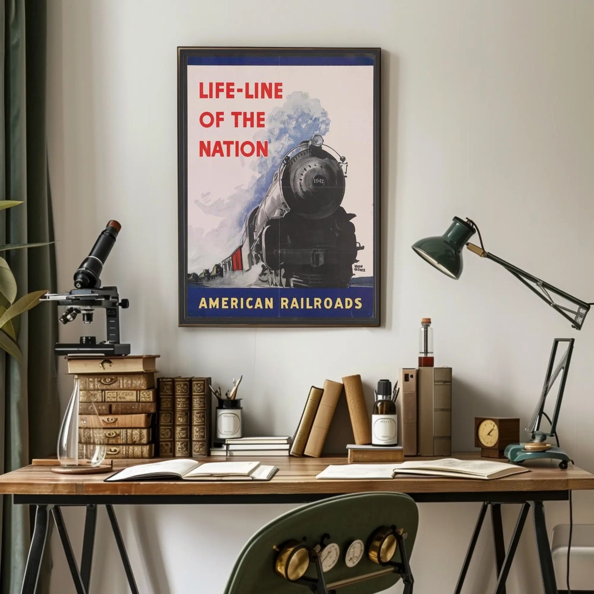 Life-Line of the Nation Poster PosterGoat