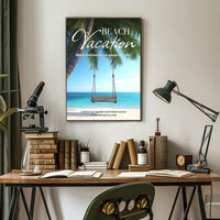 Beach Vacation Getaway Poster PosterGoat