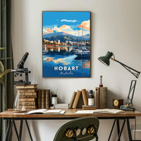 Hobart Scenic Harbor Travel Poster