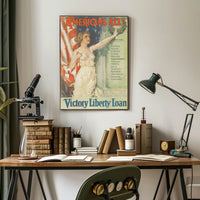 Victory Liberty Loan World War I Propaganda Poster