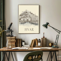 Hvar A Coastal Haven Poster