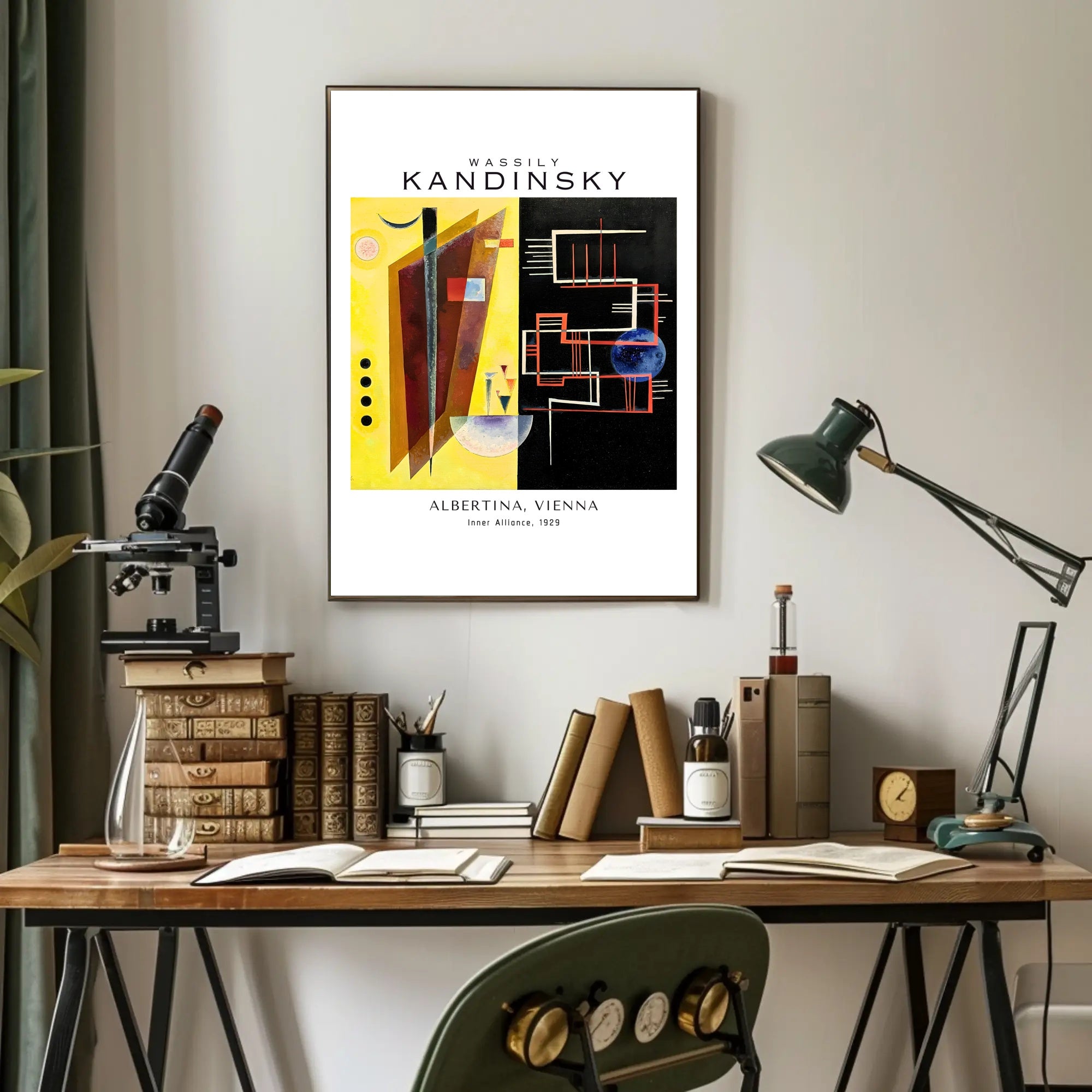 Wassily Kandinsky Inner Alliance 1929 Poster