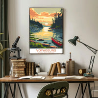 Voyageurs National Park Poster
