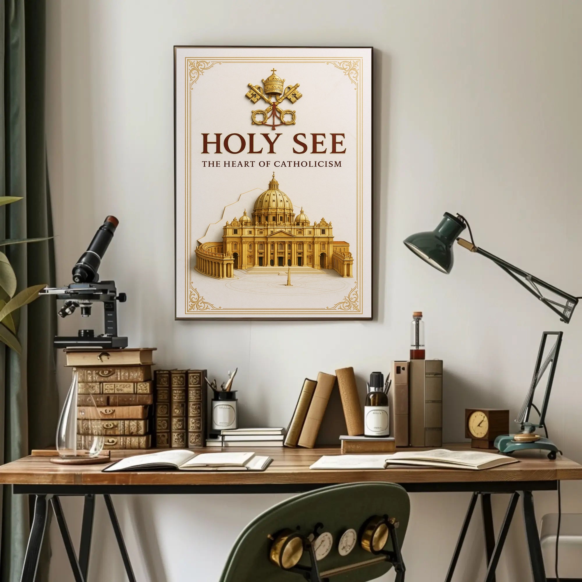 Holy See The Heart of Catholicism Poster PosterGoat