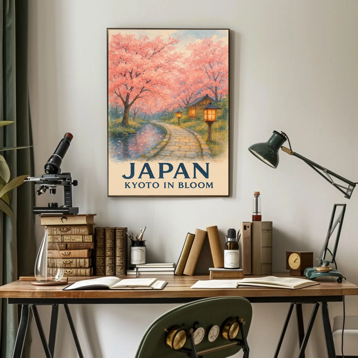 Kyoto in Bloom Poster