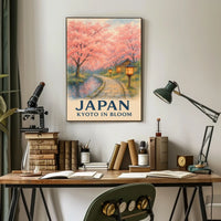 Kyoto in Bloom Poster