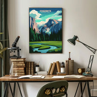 Yosemite National Park Poster