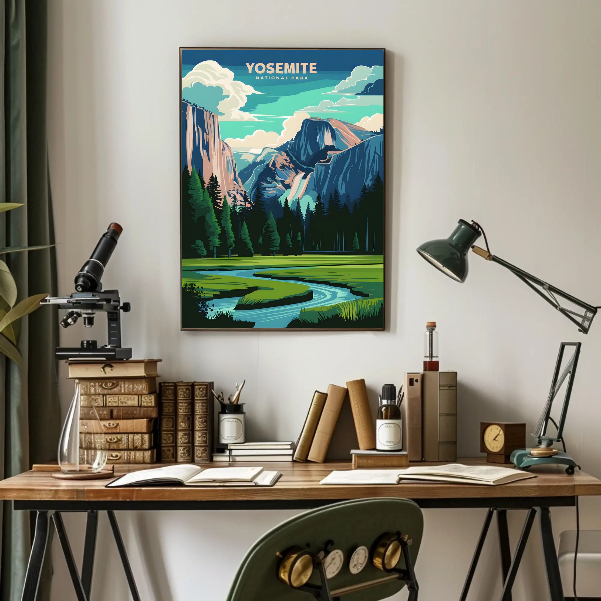 Yosemite National Park Poster