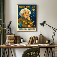 Albert Einstein The Theory Of Poster
