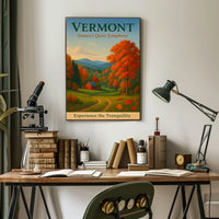 Vermont Natures Quiet Symphony Poster