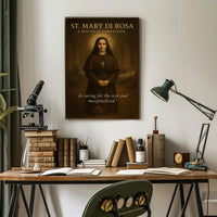 St. Mary di Rosa A Beacon of Compassion Poster PosterGoat