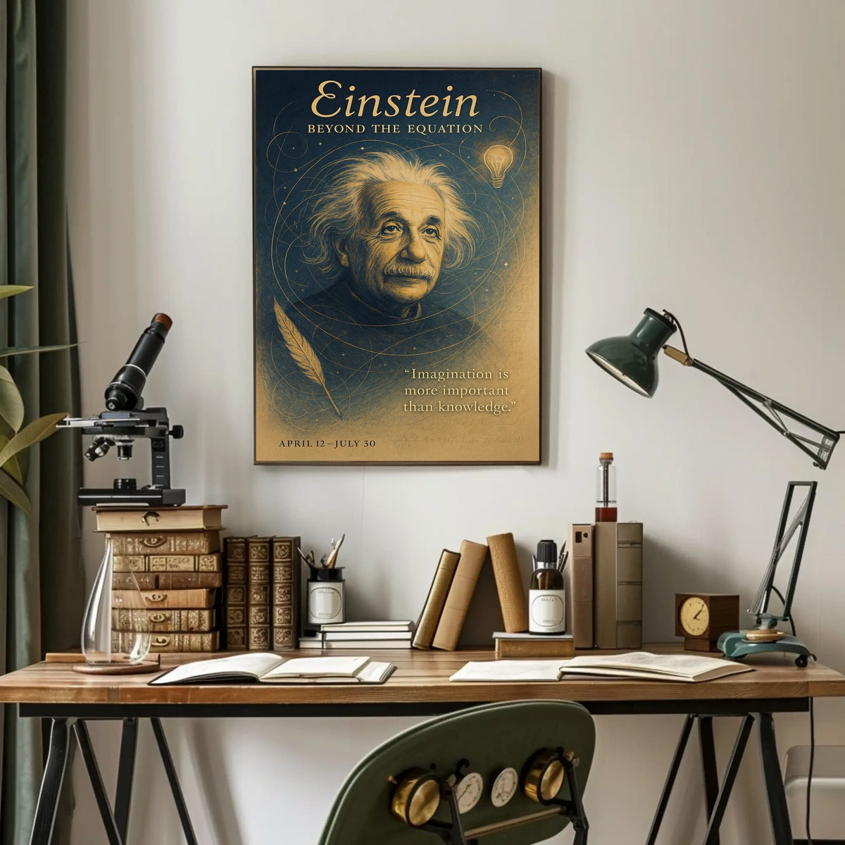 Einstein Beyond the Equation Poster