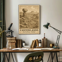 Canyonlands National Park Adventure Wanderlust Poster