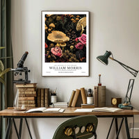 William Morris Cotton Prints Exhibition Poster