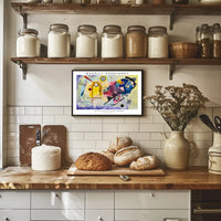 Wassily Kandinsky Yellow-Red-Blue Poster