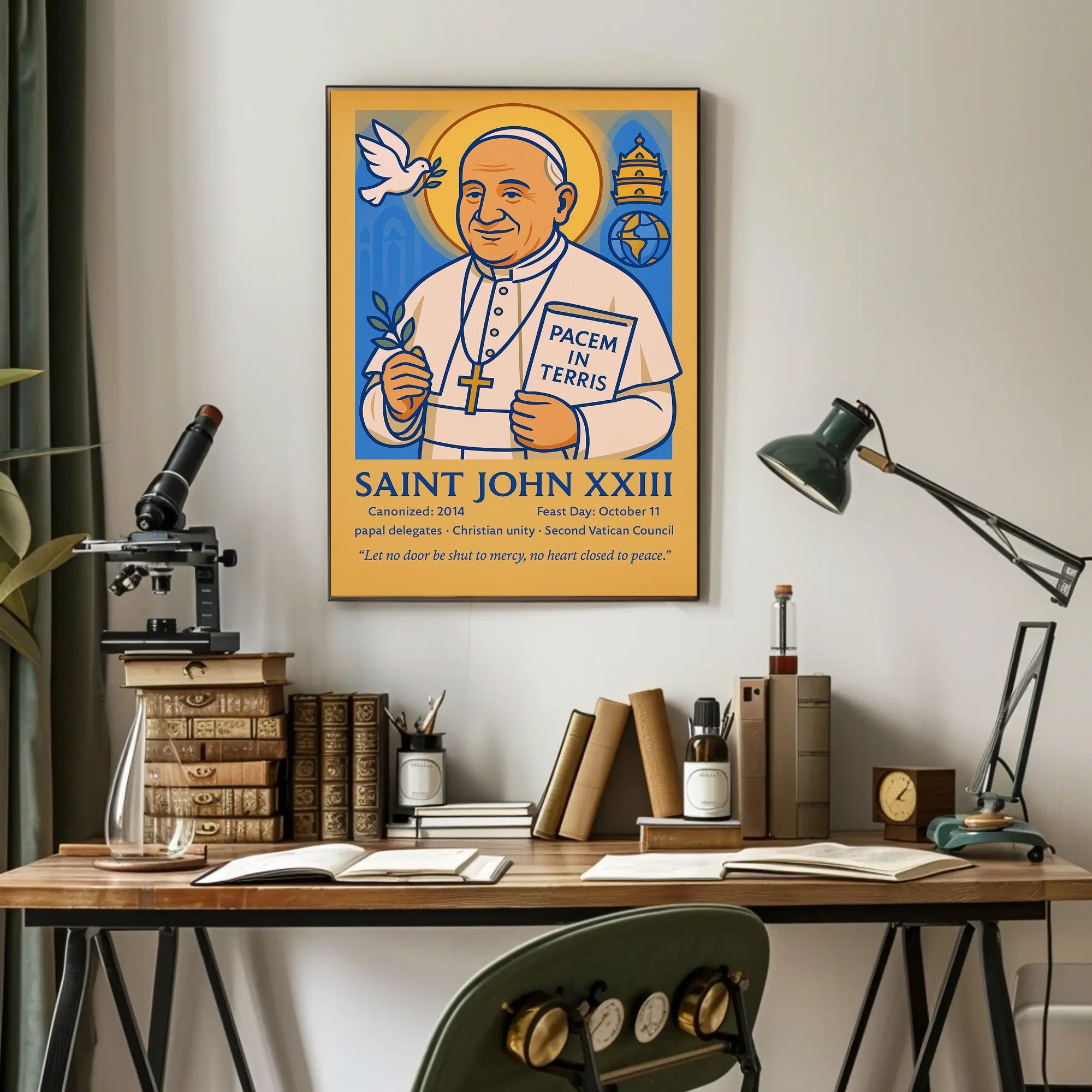 Saint John XXIII Poster PosterGoat