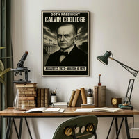 Calvin Coolidge 30Th President Poster