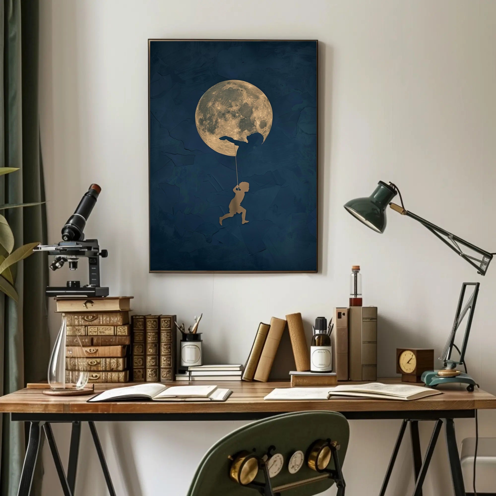 Dreaming Under the Moon Poster