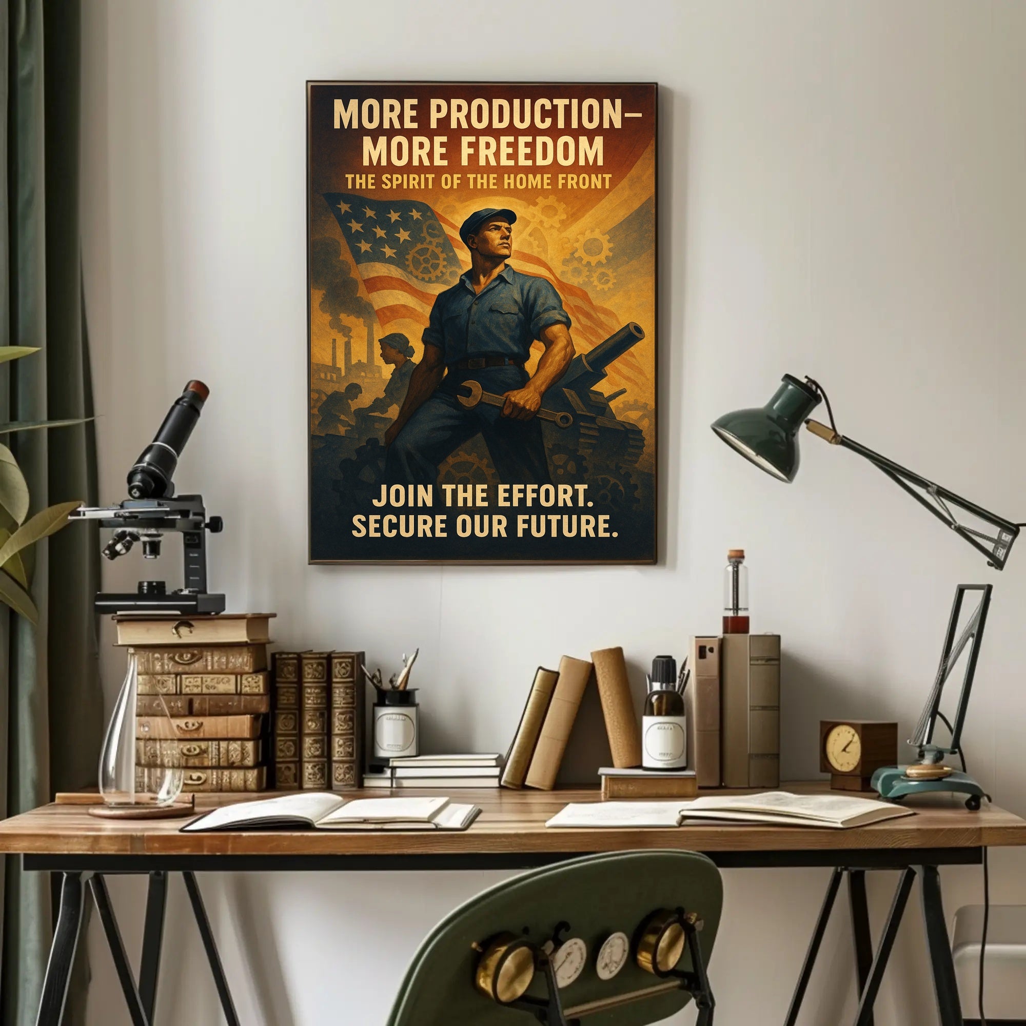 The Spirit of the Home Front Poster