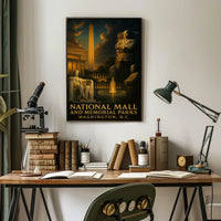 National Mall And Memorial Parks Poster