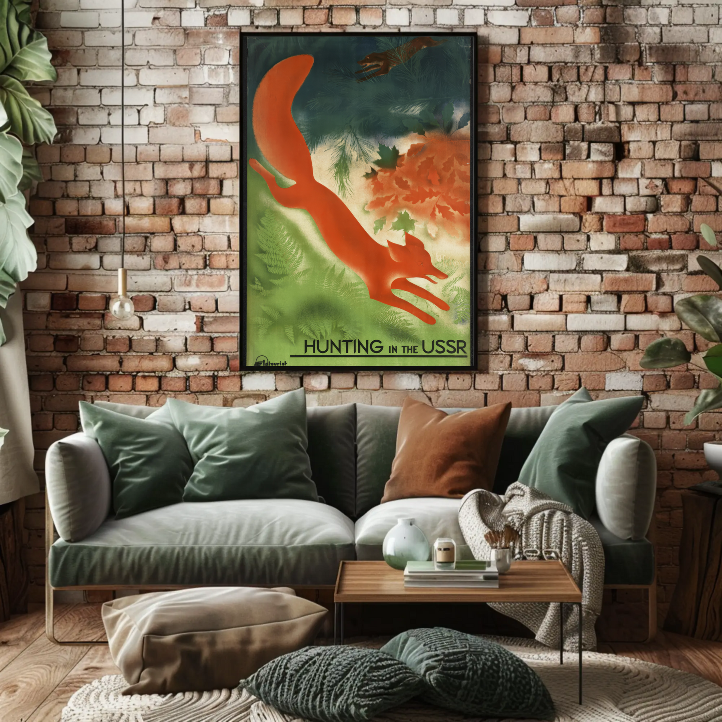 Hunting in the USSR Poster
