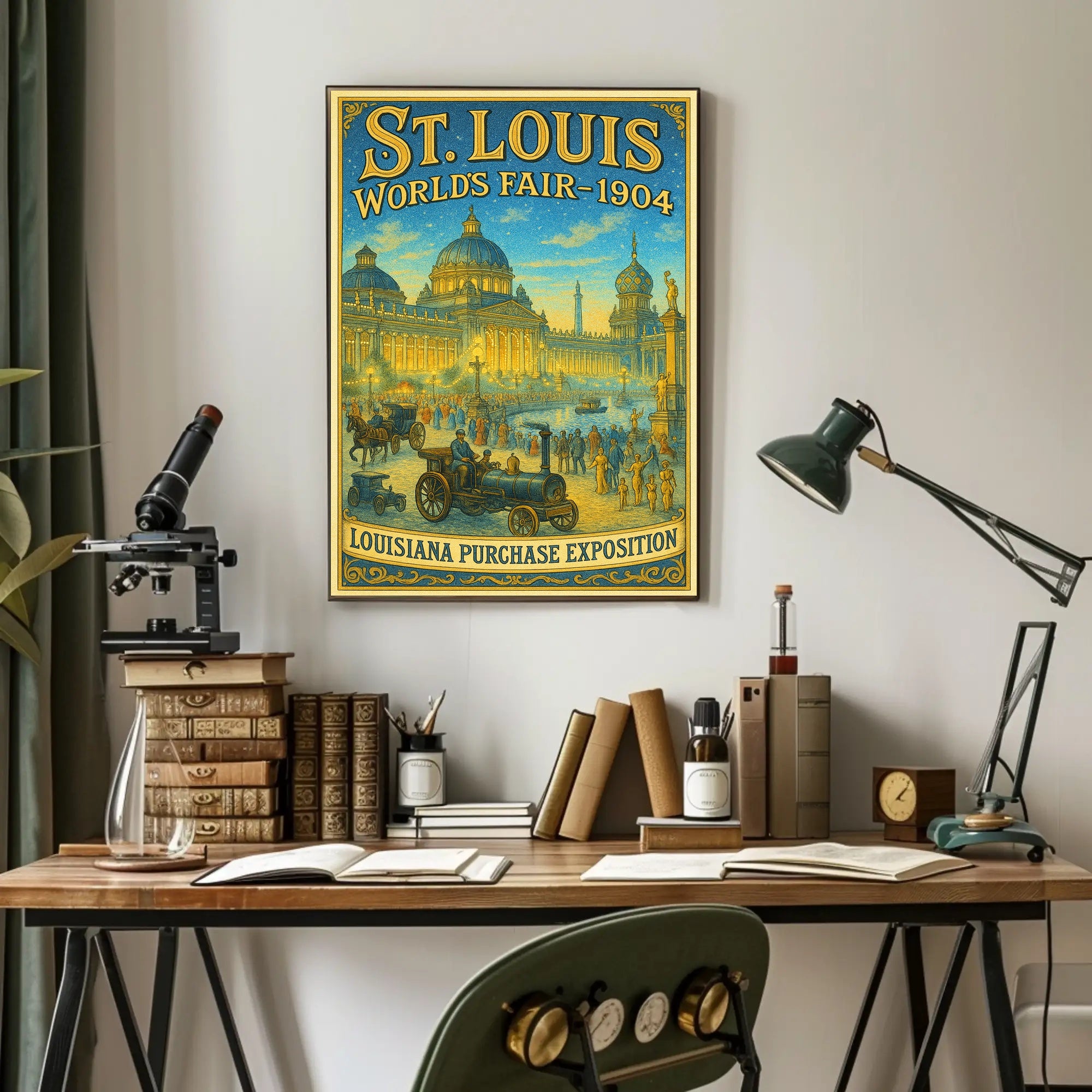 St. Louis World's Fair 1904 Poster PosterGoat