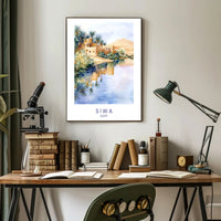 Tranquil Oasis of Siwa Poster PosterGoat