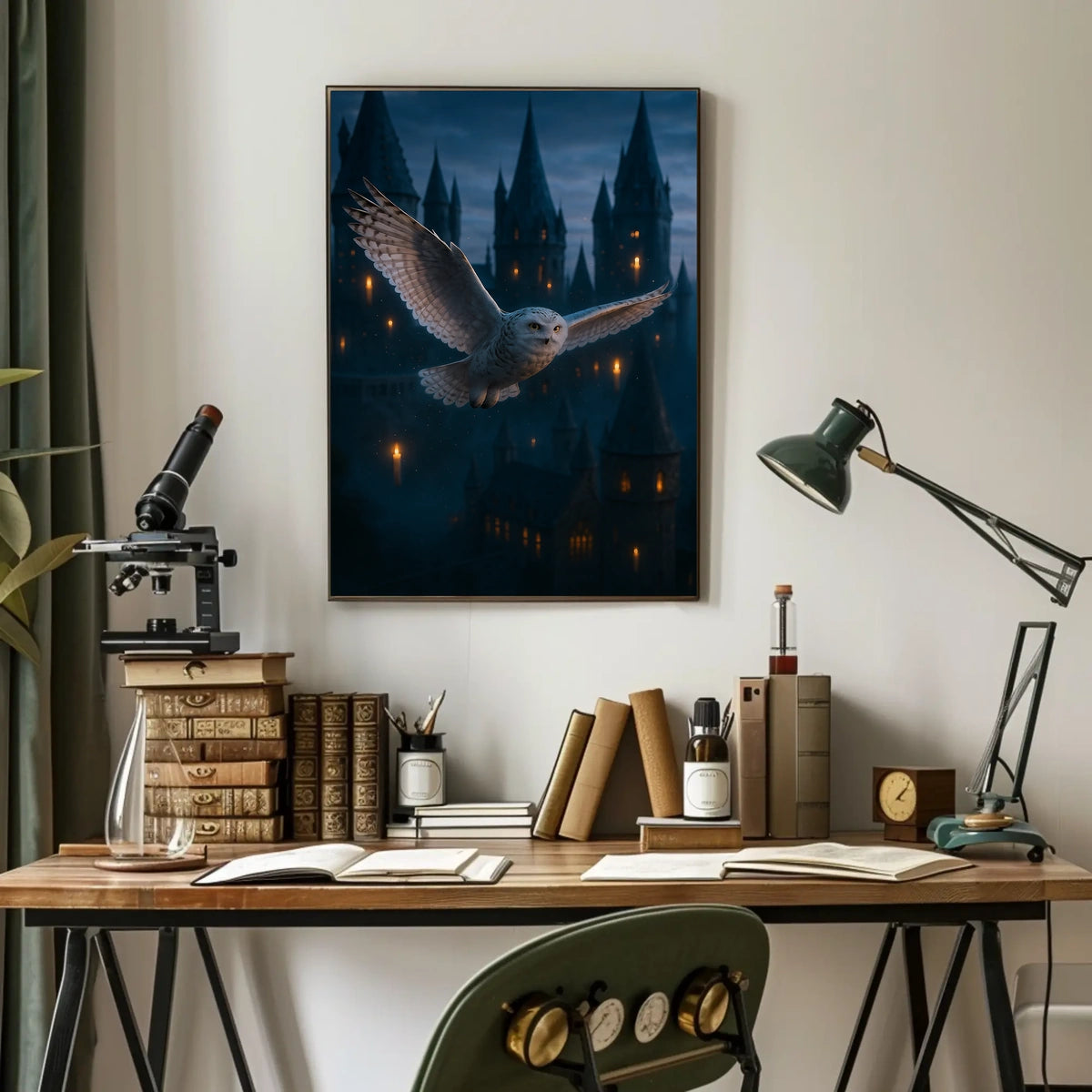 Enchanted Night Flight Poster