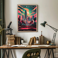 Los Angeles Skyline Poster