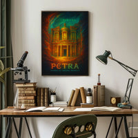 Petra Echoes of Ancient Majesty Poster