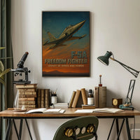 F-5A Freedom Fighter Poster PosterGoat