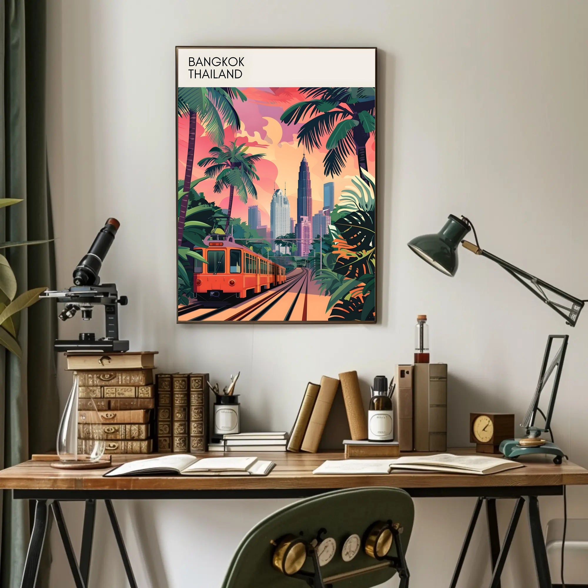 Vibrant Bangkok Poster