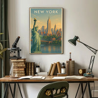 Iconic New York Vintage Poster For Home Decor Lovers