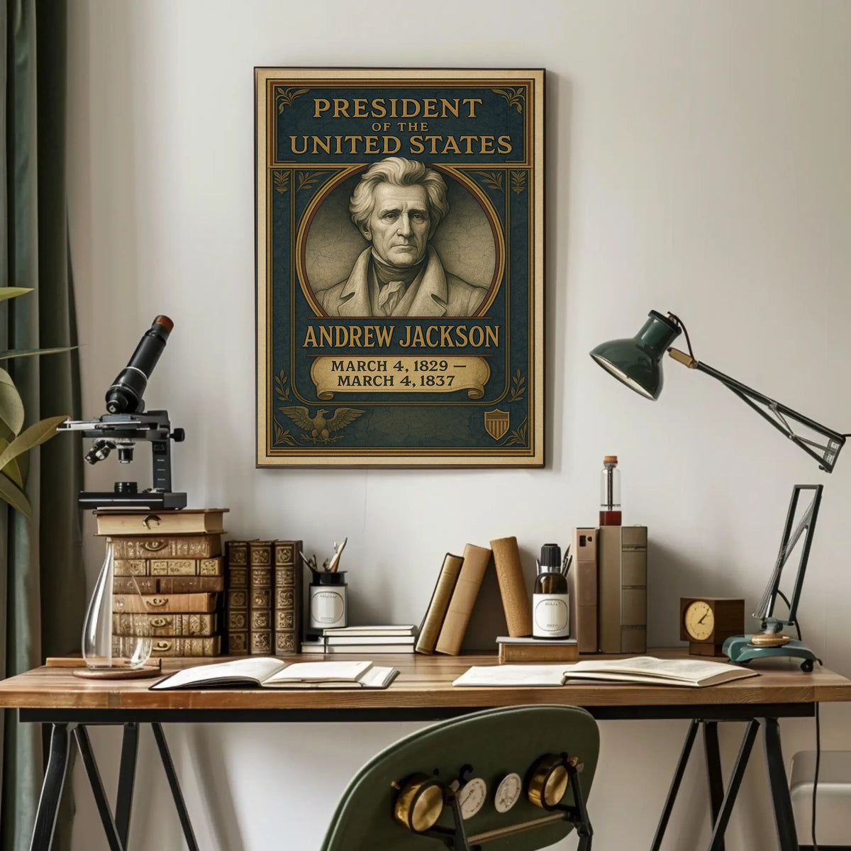 Andrew Jackson 7th President Poster
